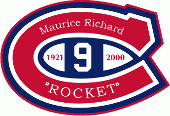 Montreal Canadiens 2000 Memorial Logo fabric transfer